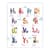 Обучающая тетрадь English for kids: My Funny ABC Sticker Book 20904 с наклейками