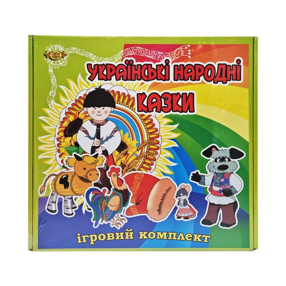 Настільна гра "Українські народні казки" MKB0152, 2 в 1