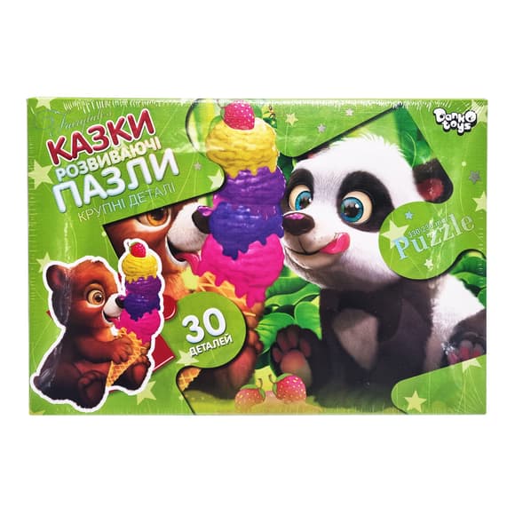 Детские пазлы-макси "Панда" Mx30-07-03, 30 элементов