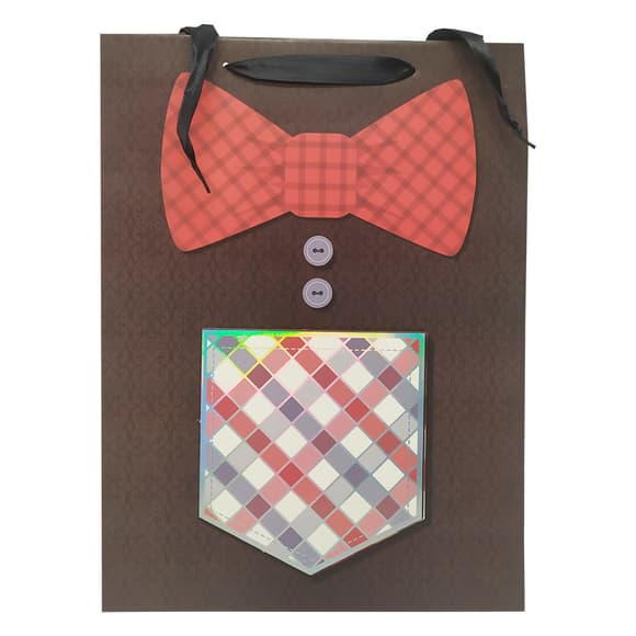 Подарочны й пакет "Джентельмен" 2379L, 40 х 30 х 0,1