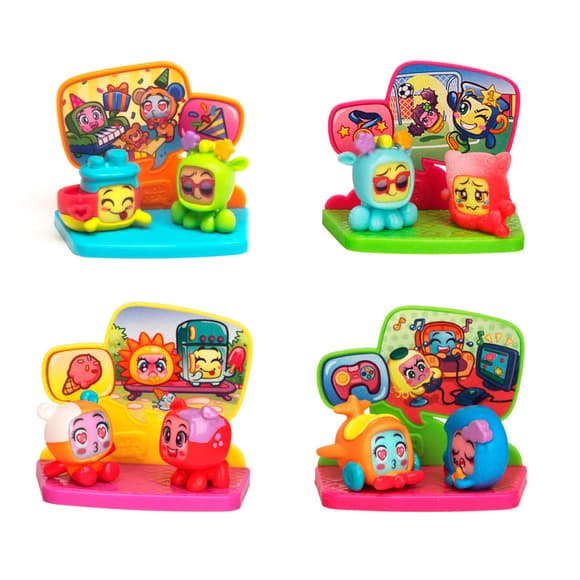 Набор фигурок Коробочка приключений Moji Pops S1 PMP1D612IN00, 2 фигурки, сцена