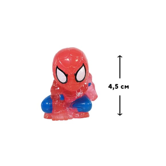 Фигурка-сюрприз в капсуле, меняющая цвет Марвел Ooshies 20997, 10 видов в ассортименте
