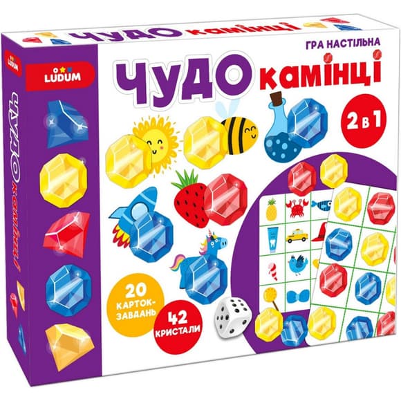 Гра настільна "ЧУДО-камінці" ME5032-12                                                                 