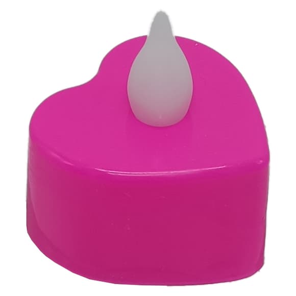 Декоративная свеча "Сердце" CX-19 LED, 3см
