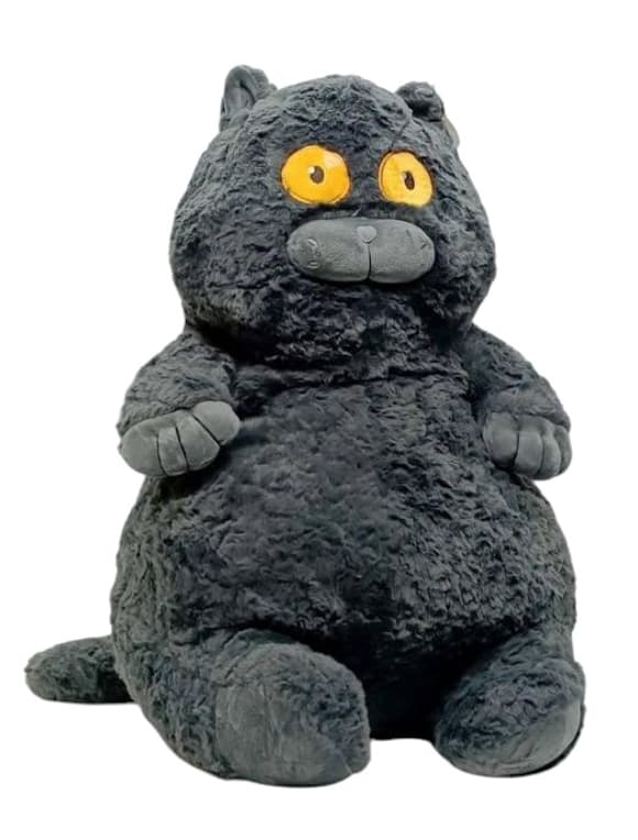 М'яка іграшка "Товстий кіт" K15215, 60 см