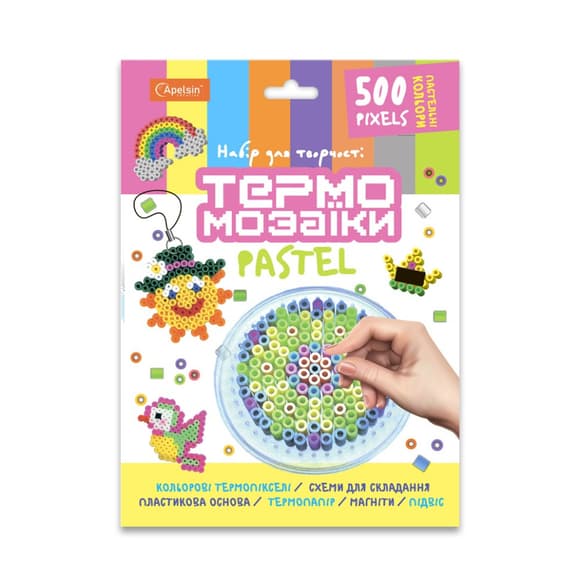 Набор для творчества термомозаика НТ-2, 500 пикселей 