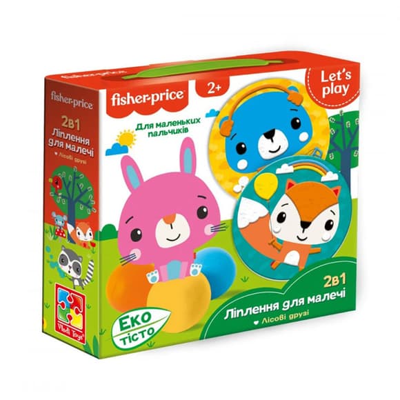 Набор для творчества Fisher Price "Лесные друзья" VT4502-04 с экотестом
