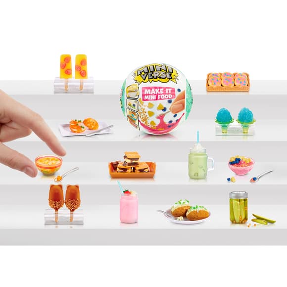 Игровой набор для творчества "Создай кафе"  MGA's Miniverse 505396 серии "Mini Food 3"