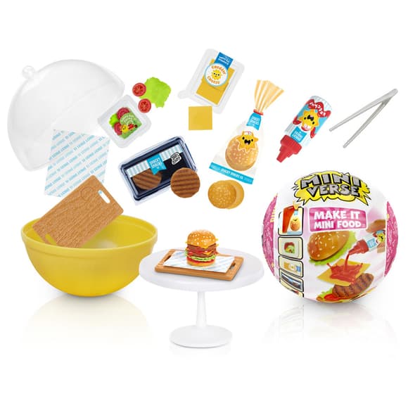 Игровой набор для творчества "Приготовь ужин" MGA's Miniverse 505419 серии "Mini Food 3"