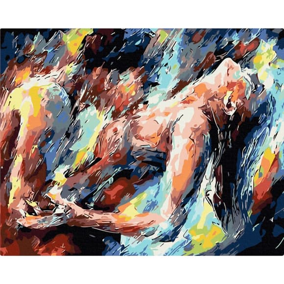 Картина по номерам "Краски страсти" BS4514, 40х50см