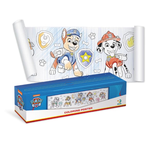 Раскраска детская Paw Patrol Друзья 200192, 70х16 см