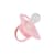 Пустышка силиконовая круглая MGZ-0516(Pink) с колпачком