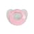 Детская пустышка силиконовая MGZ-0517(Pink) круглая
