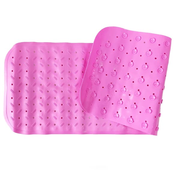 Коврик в ванную комнату на присосках MGZ-0901(Pink) 35х95 см