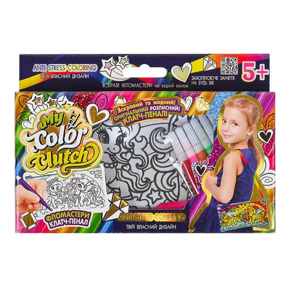 Набор для творчества "My Color Clutch" CCL-02-01U...06U с фломастерами