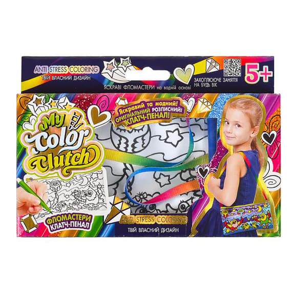 Набор для творчества "My Color Clutch" CCL-02-01U...06U с фломастерами