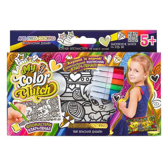 Набор для творчества "My Color Clutch" CCL-02-01U...06U с фломастерами