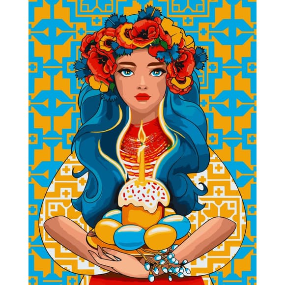 Картина по номерам "Пасха" Art Craft 40х50 см