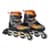 Дитячі ролики Extreme Motion RL2436 колеса що світяться, сірий, S (30-33)