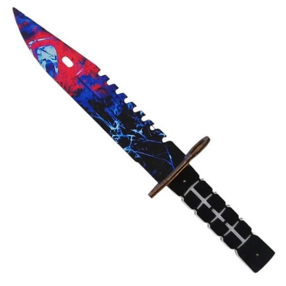 Нож деревянный сувенирный «M9 BAYONET SHIVER» M9-DS