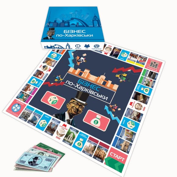 Настольная игра "Монополия Бизнес по-Харьковски" PLR-0027