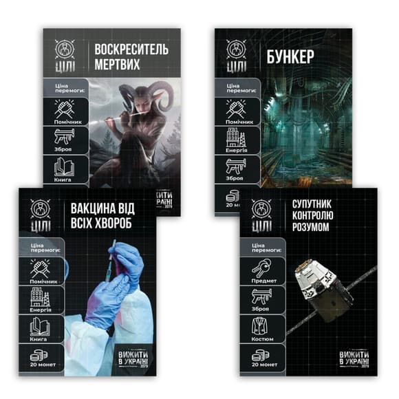Настольная игра "Выжить в Украине 2079" PLR-0013