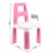 Детский стул "Kids Chair" 0167TXK розовый, до 75 кг