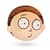 Декоративная подушка лицо Морти "Rick and Morty" FRMMORPIL22GN002