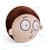 Декоративная подушка лицо Морти "Rick and Morty" FRMMORPIL22GN002