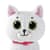 Плюшевая игрушка кот Снежинка FWPCATSNOW22WT000, 31 см