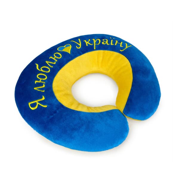 Подушка подголовник "Я люблю Украину" FWPPILHDILUKR22BY