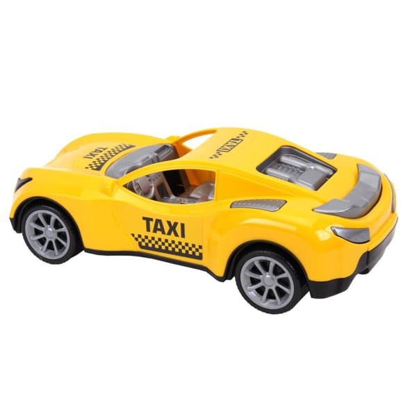 Дитяча іграшка "Таксі спорткар" 7495TXK сітка, жовтий