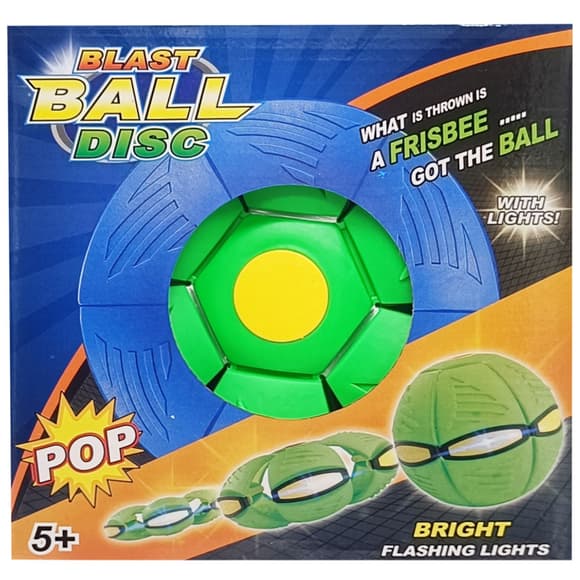 Летающий трансформерный мяч «FLAT BALL» FB-001