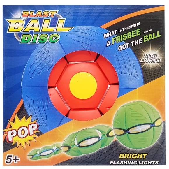 Летающий трансформерный мяч «FLAT BALL» FB-001