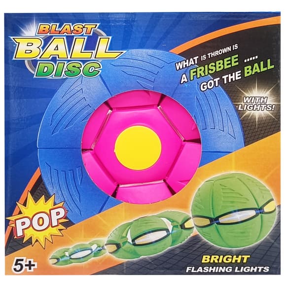 Летающий трансформерный мяч «FLAT BALL» FB-001