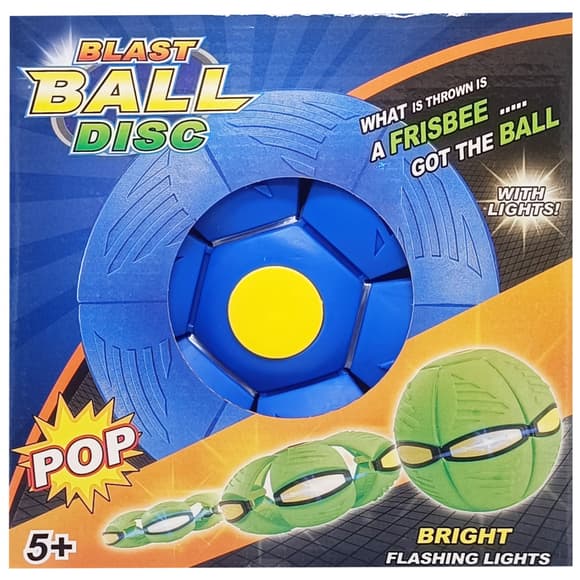 Летающий трансформерный мяч «FLAT BALL» FB-001