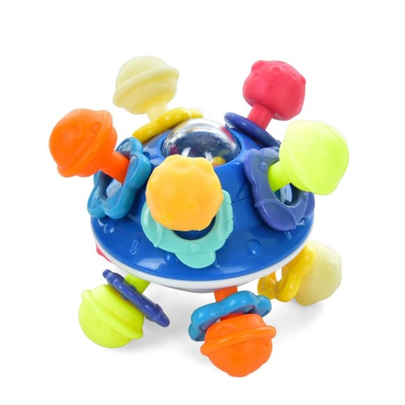Биз иборд-погремушка "Teether UFO" 700-H, подвижные детали, трещотка