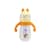 Бутылочка пластиковая с силиконовыми ручками MGZ-0200(Yellow) 260 мл