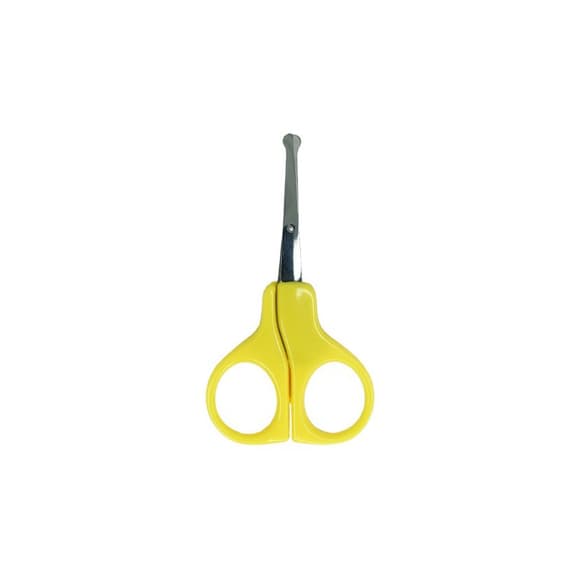 Ножницы маникюрные безопасные MGZ-0715 (Yellow) желтый