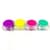 Набор глиттера для био-тату «Радужный №5» glitter-set-4x-5, 4 цвета 