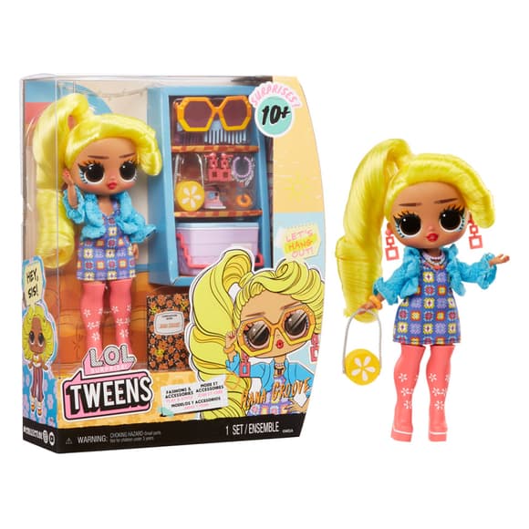 Игровой набор с куклой "Ханна Грув" L.O.L. Surprise! 591658 серии "Tweens Core" с аксессуарами