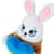 Игрушка плюшевая Зайка "Мурелька" FWPBNMRELKA23WT00, 17 см