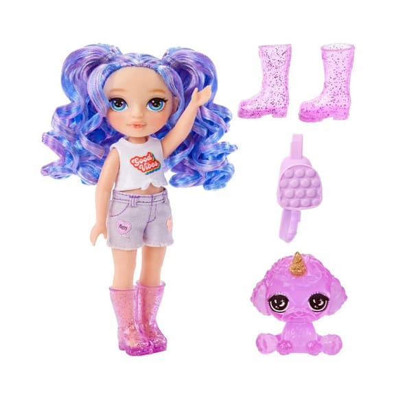 Игровой набор с куклой «Аметиста» Rainbow High 531234 серии «Littles» с аксессуарами