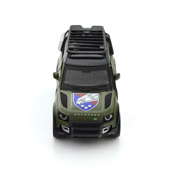Автомодель серии "Шевроны Героев" Land Rover Defender 110 "25 ОПДБр" TechnoDrive 250289M