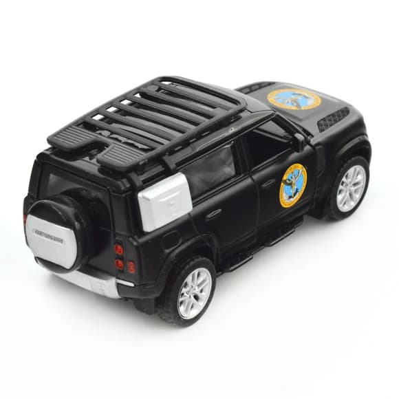 Автомодель серии "Шевроны Героев" Land Rover Defender 110 "ГУР МО" TechnoDrive 250364M