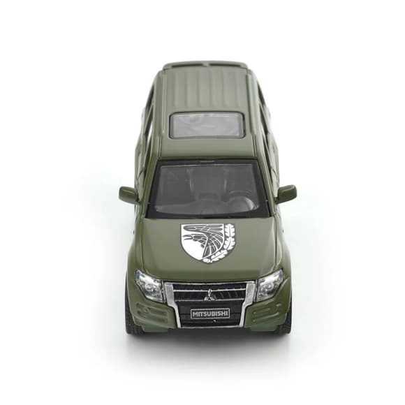 Автомодель серии "Шевроны Героев" Mitsubishi Pajero 4WD Tubro "93 ОМБр" TechnoDrive 250283M