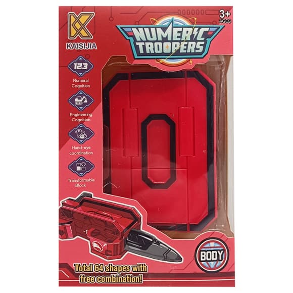 Дитячий Трансформер транспорт "Numerc Troopers" 8336