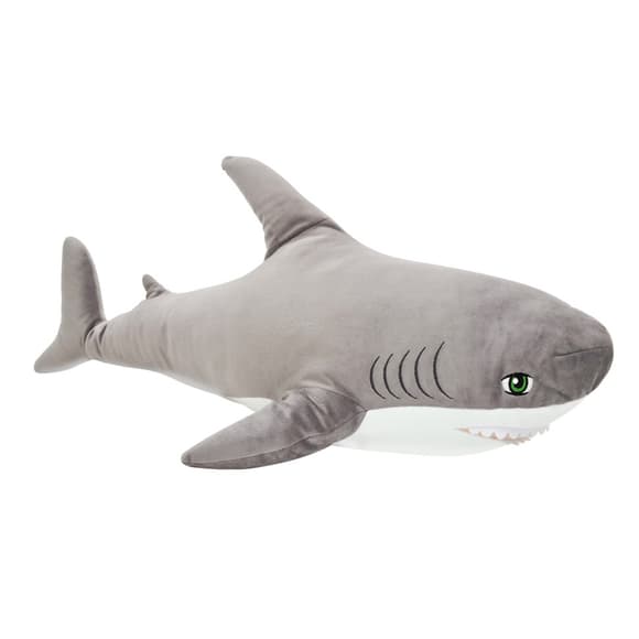 Игрушка плюшевая "Акула" FWPTSHARK22GR0080 серый 80 см