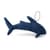 Игрушка плюшевая "Акуленок Сия" FWPSHARKSIYA23TR0 бирюзовый 20.5 см