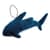 Игрушка плюшевая "Акуленок Сия" FWPSHARKSIYA23TR0 бирюзовый 20.5 см
